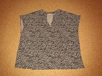 Street one Bluse kurzarm in blau, beige Größe 46 Baden-Württemberg - Walzbachtal Vorschau