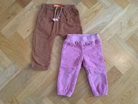 2 Babyhosen - Cordstoff - gefüttert - Größe 74/80 - 9€ Nordrhein-Westfalen - Paderborn Vorschau