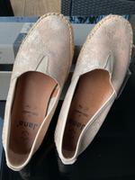 Espadrilles Ballerina Jana 38 gold beige Sommer Sandale Baden-Württemberg - Konstanz Vorschau