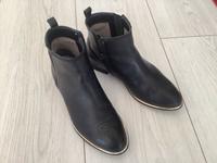 COX Stiefeletten, schwarz, Leder, 37 Hessen - Taunusstein Vorschau