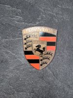 Seltenes Porsche 911 Emblem, Wappen für Mitorhaube, orange Baden-Württemberg - Karlsruhe Vorschau