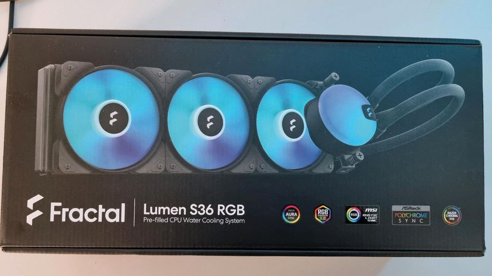 AiO Wasserkühlung für PC, Fractal Lumen S36 RGB, Gaming in Effeltrich