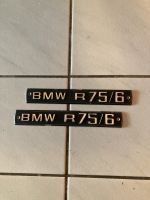 BMW R 75/6 Emblem Typenschild Anlasserdeckel Hessen - Rodgau Vorschau