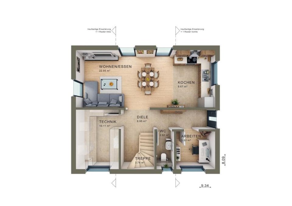 Innovatives Raumwunder! Effizientes und modernes Einfamilienhaus ganz nach euren Vorstellungen! in Reutlingen