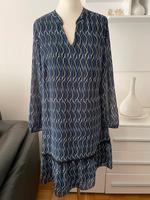 Comma Kleid blau gemustert Gr.42 Top Zustand! Kr. München - Kirchheim bei München Vorschau