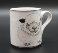 Tasse mit Schaf als Motiv #Arthur Wood #Made in England Baden-Württemberg - Forst Vorschau