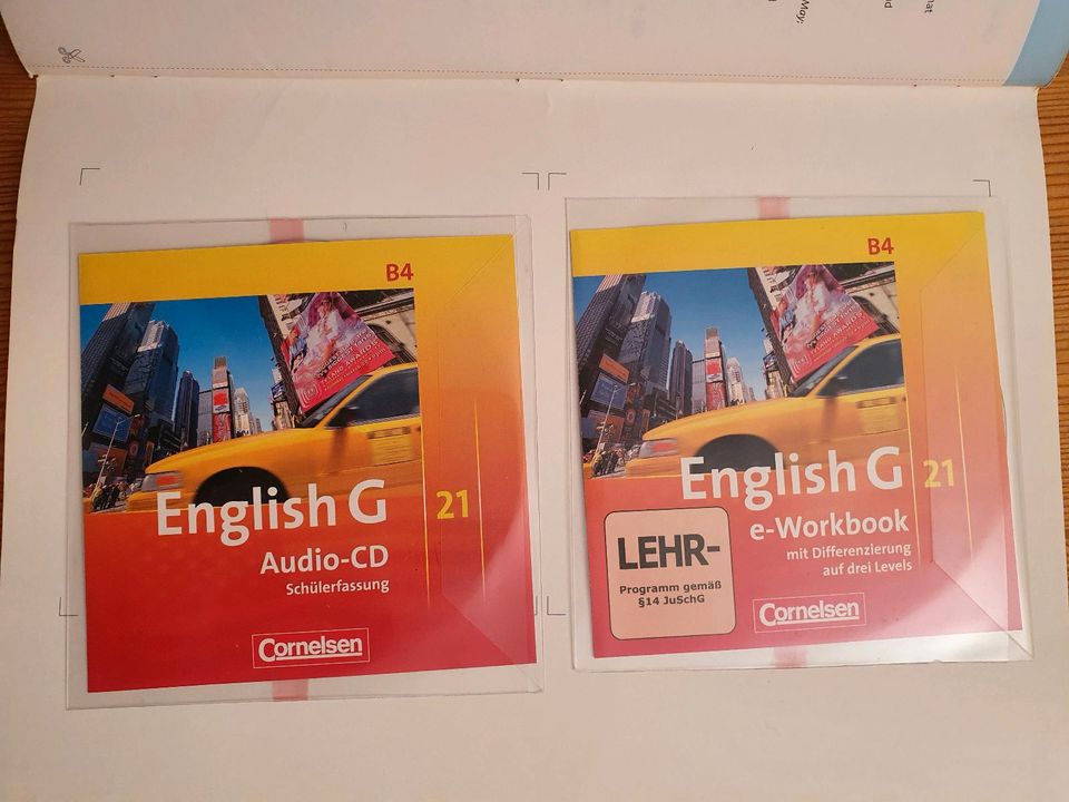 Cornelsen: Band 4 Englisch G 21 Workbook e-Workbook Audio-CD in Lüneburg