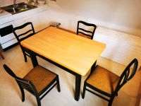 Holztisch mit 4 Stühlen *ausziehbar* Vintage Retro Bayern - Bamberg Vorschau