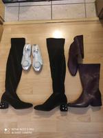 Neue Markenschuhe Leder Gr.36..Overknee , Stiefeletten Sachsen - Zwoenitz Vorschau
