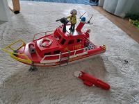Feuerwehr Boot mit Motor Playmobil Rheinland-Pfalz - Dittelsheim-Heßloch Vorschau