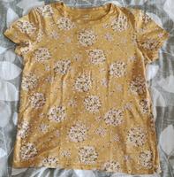 Kiabi T-Shirt gelb Blumen S 34/36 Baumwolle Saarland - Schmelz Vorschau