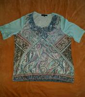 Neues Bonita Shirt Gr. L mint Frontdruck mit Strass Bayern - Roth Vorschau