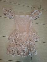 Bershka Kleid M Minikleid kurz Baumwolle Rüschen Rosa Boho Baden-Württemberg - Konstanz Vorschau
