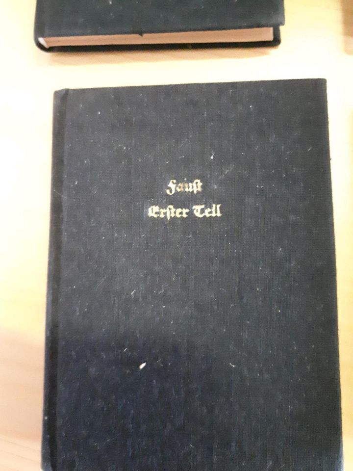 Goethe Faust erster und zweiter Teil Urfaust Verlag der Nation in Baden-Baden