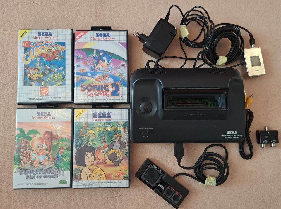 Original Retro Sega +4 Videospiele in Hamburg