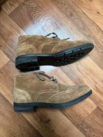 Tommy Hilfiger Lederstiefel braun 41 Hessen - Trebur Vorschau