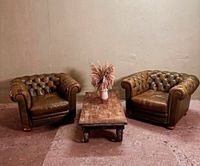 Chesterfield Sessel grün Vintage Nordrhein-Westfalen - Bergisch Gladbach Vorschau