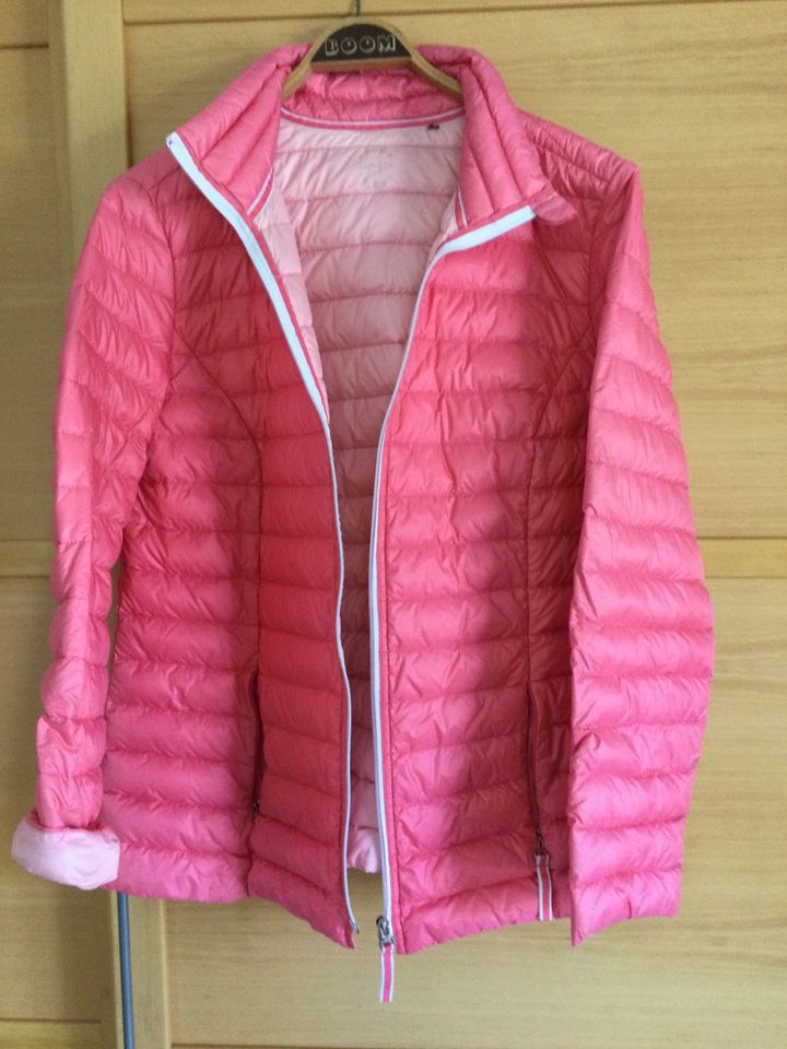 Bonita Steppjacke Daune 44 46 XL XXL apricot orange pink Cecil in Drensteinfurt