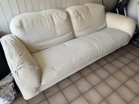 Weisses Designer Stoff Sofa mit Waschmaschinen waschbarem Bezug Nordrhein-Westfalen - Kaarst Vorschau