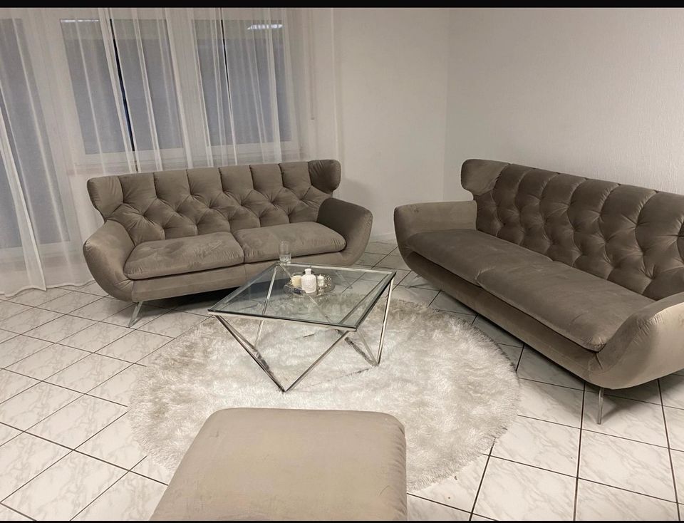 Sofa-Set aus samt in Frechen