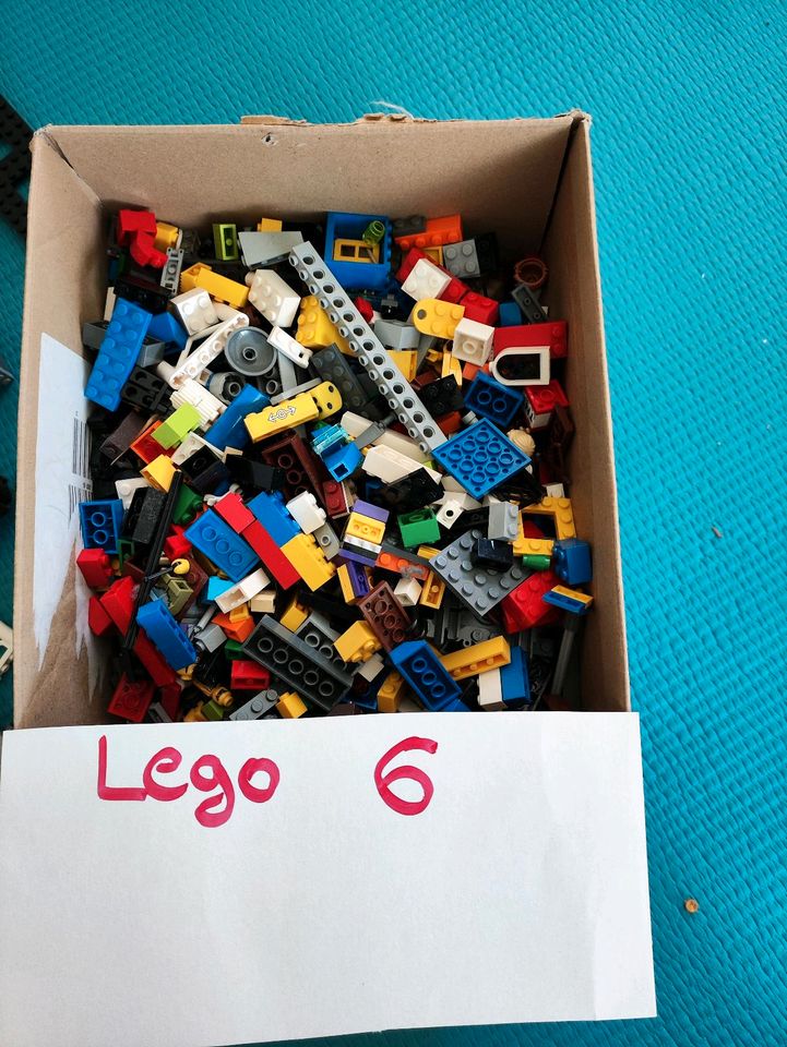 Lego (6) gemischt unsortiert, minimalst bespielt in Berlin