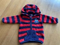 Kuschelige Teddy-Fleecejacke blau/rot, Lupilu, Größe 74/80 Nordrhein-Westfalen - Hürth Vorschau