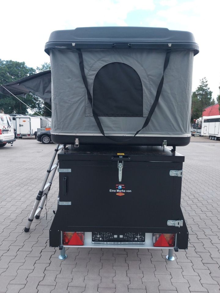 TPV KT-EU2 mit Dachzelt / Camping/ Anhänger/ Outdoor/Minicamper in Potsdam