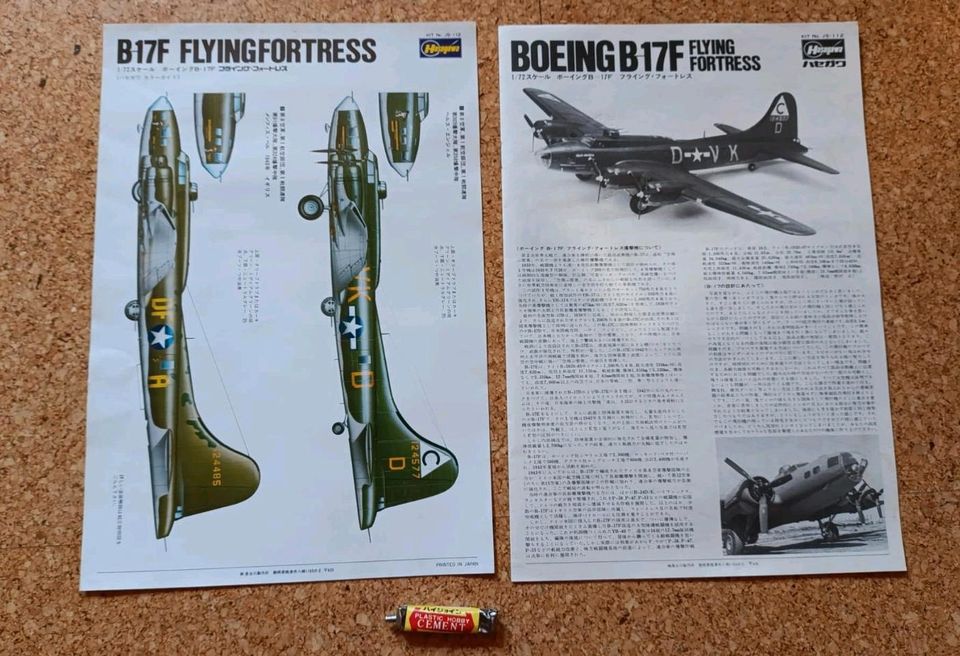 VINTAGE Boeing B-17F Flying Fortress in Wertingen