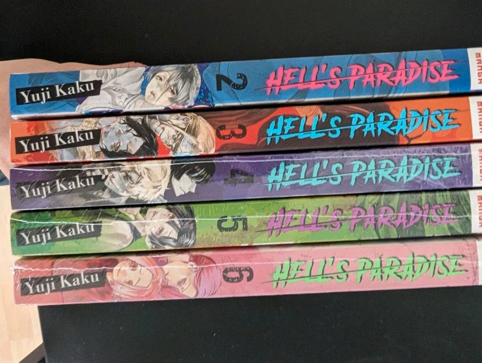 Hells Paradise Manga Band 1 bis 6, Band 4,5 und 6 noch in der OVP in Potsdam