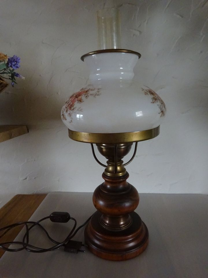Tischlampe Beistelllampe Lampe im sehr guten Zustand in Oberkrämer