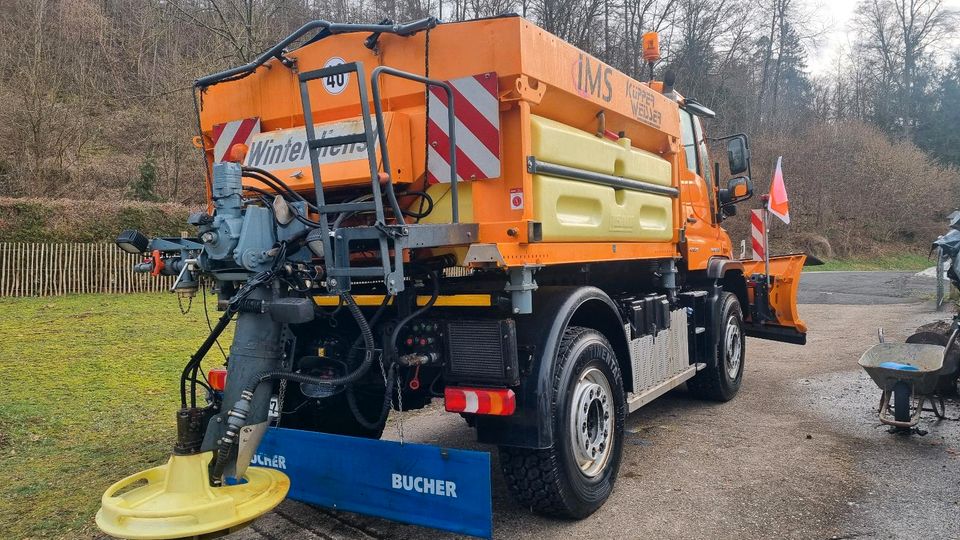 Zu vermieten Unimog 405 U527 Winterdienst Schmidt Salzstreuer 423 429 430 Mercedes Benz 318 527 Vermietung in Selters