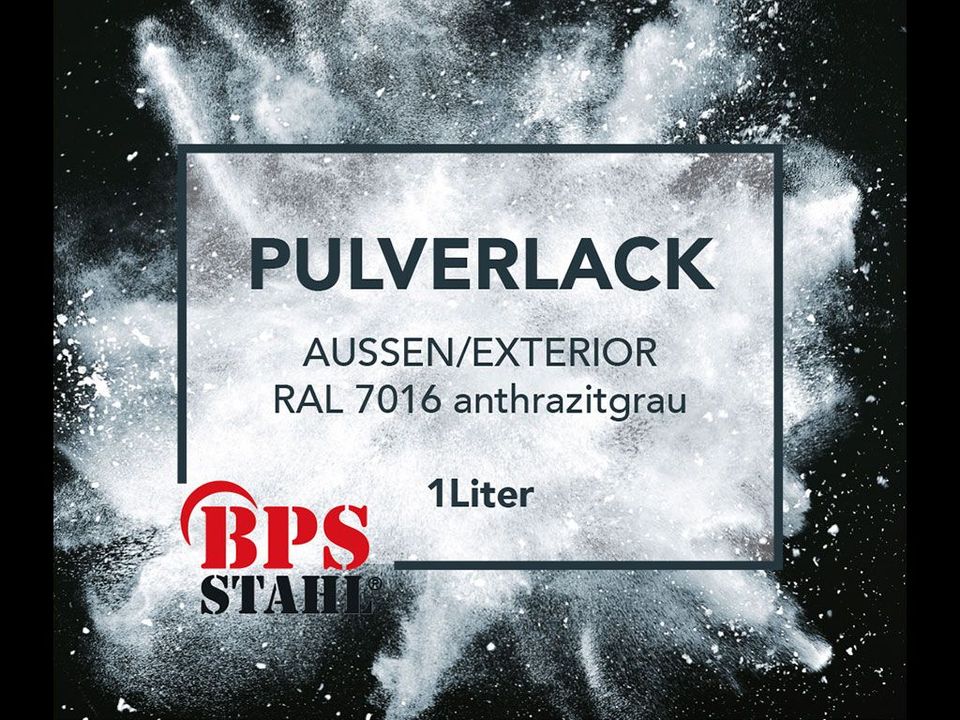 Pulverlack 1 L RAL 7016 anthrazit glänzend Beschichtungspulver in Castrop-Rauxel