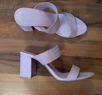 Pantolette aus Samt Flieder H&M Duisburg - Walsum Vorschau