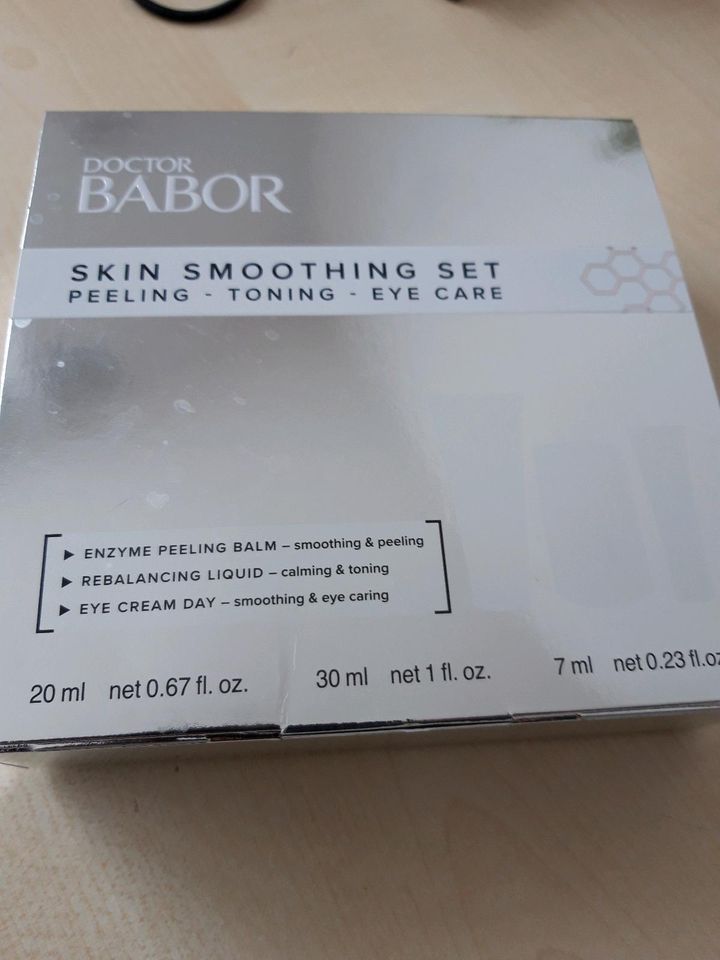Babor Skin Smoothing Set,Peeling,Toning,Eye Care,Neu in Paderborn