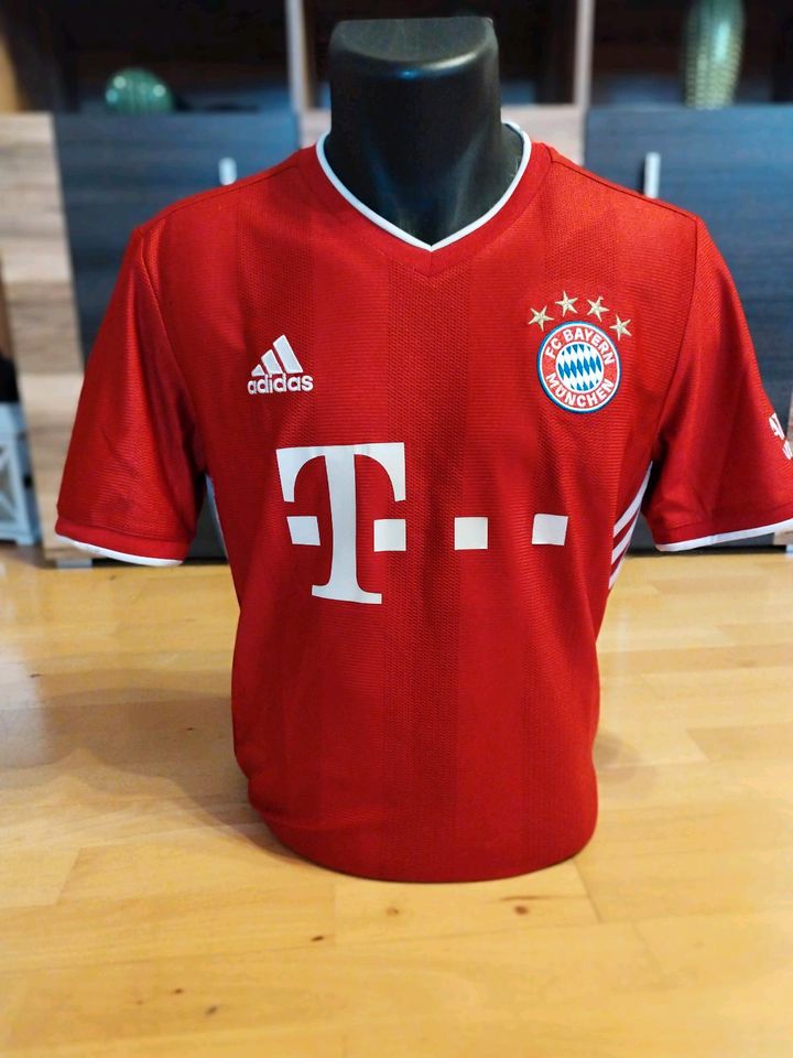 Original MÜLLER Bayern München Trikot M 20/21 FR8358 Adidas rot in Limburg