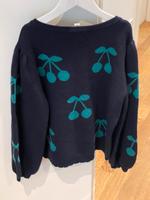 Strickjacke Emile et Ida cashmere dkl.blau Kirschen NEUw 140/152 München - Untergiesing-Harlaching Vorschau