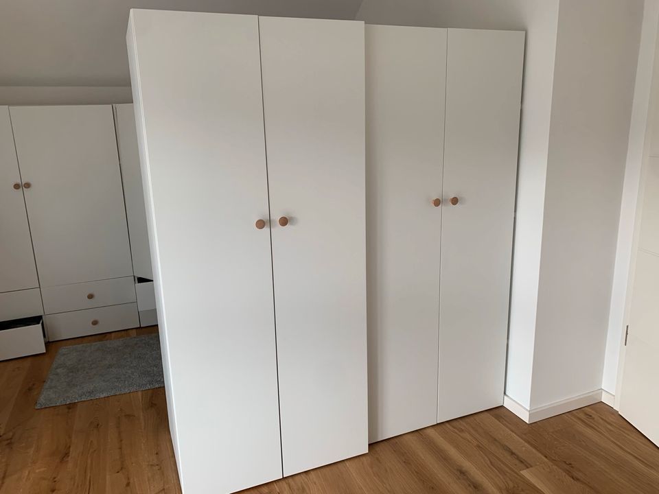 4 x Ikea Schränke Platsa - Rückwand nicht original, ansonsten top in Tecklenburg
