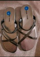 Glitzer Sandaletten neu gr 39 Sandalen Schlappen Sachsen - Mülsen Vorschau