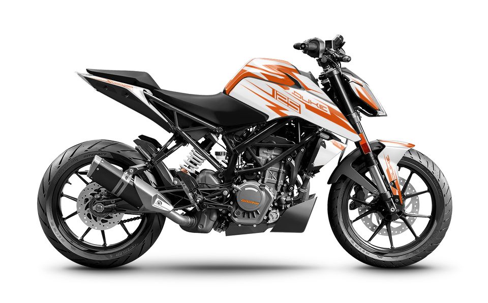 Dekor passend für KTM Duke 125 / 390 - arider.de in Rimpar