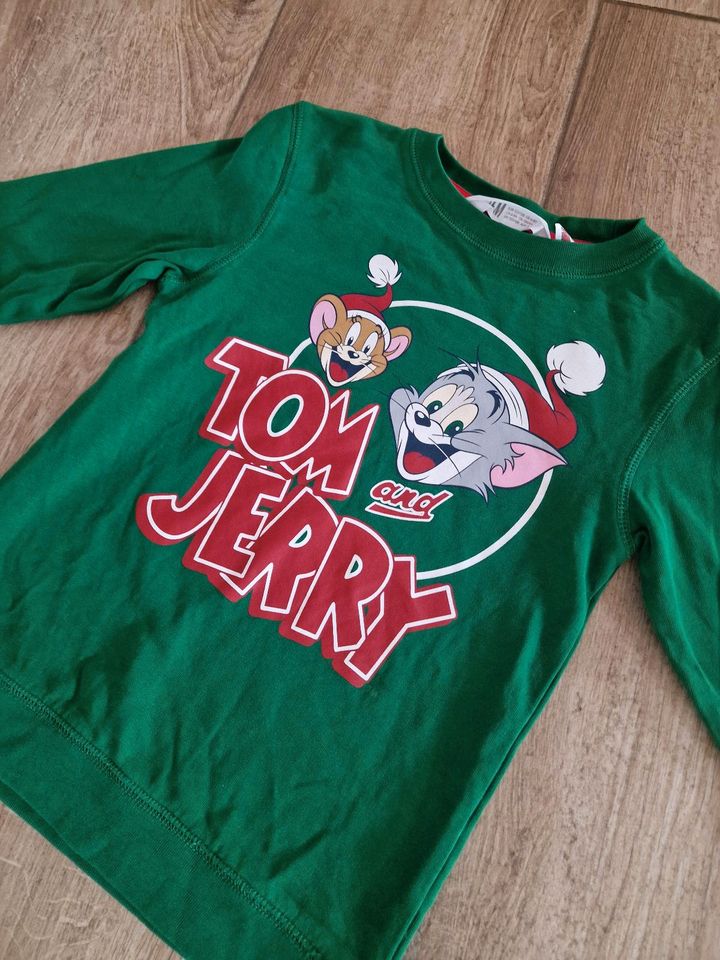 ❗️H&M Pullover Tom&Jerry Weihnachten 122-128❗️ in Berlin