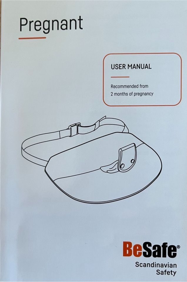 BeSafe Schwangerschaftsgurt in Bad Schussenried