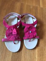 Unisa Sandalen Gr.33 pink Blume & Glitzerstein Klettverschluß Som Bayern - Neu Ulm Vorschau