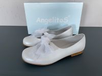 AngelitoS Mädchen Kommunion Leder Schuhe weiß Spain Gr.36 Nordrhein-Westfalen - Rietberg Vorschau