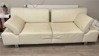 Ledersofa beige Nordrhein-Westfalen - Sundern (Sauerland) Vorschau