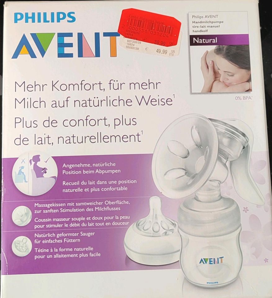 Philips Avent Handmilchpumpe in Hamburg