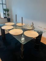 Tisch mit Glasplatte Hessen - Darmstadt Vorschau