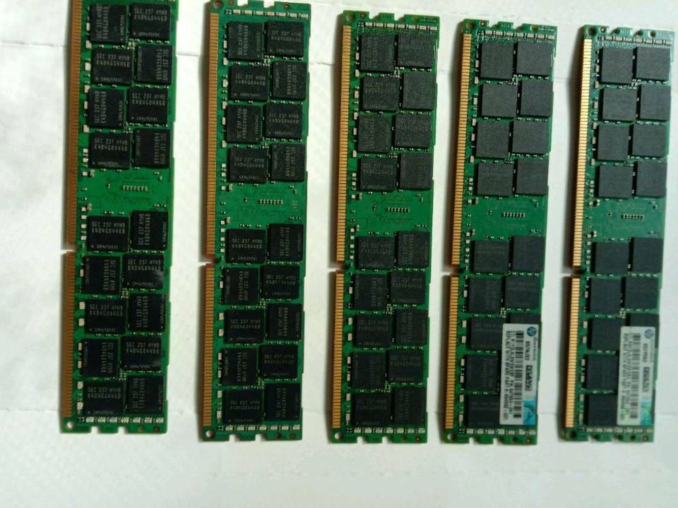 Arbeitspeicher 33x 8gb DDR3 1Rx4 / 2Rx4 PC3-12800R RDIMM RAM in Berlin