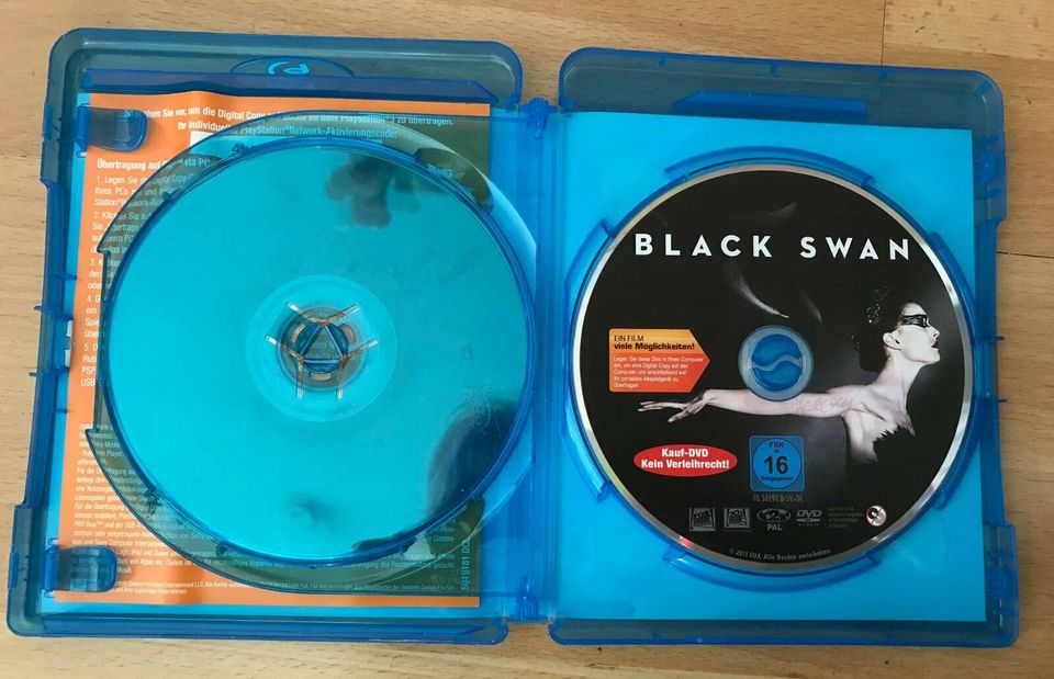 Black Swan Blu Ray+ DVD + Digital Copy Natalie Portman Mila Kunis in Nürnberg (Mittelfr)