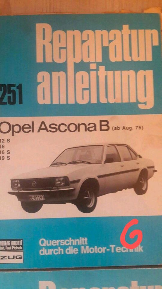 Div. Reperaturbücher VW,Opel,Mazda Toyota in Dortmund