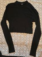 Gothic Top Girlie Shirt 34/xs H&M bauchfrei Langarmtop Wandsbek - Hamburg Rahlstedt Vorschau
